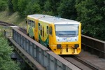 Osobn vlak Babiny - Suice na most pes Otavu...