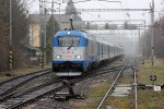 380 014-1 s mcm vlakem 100633 v Hlubok nad Vltavou Zmost