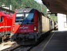 Vlak IC z Lublan do Villachu pijd do stanice Jesenice