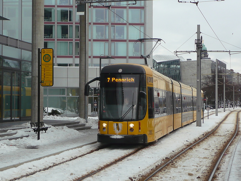 Linie 7, Hauptbahnhof Nord