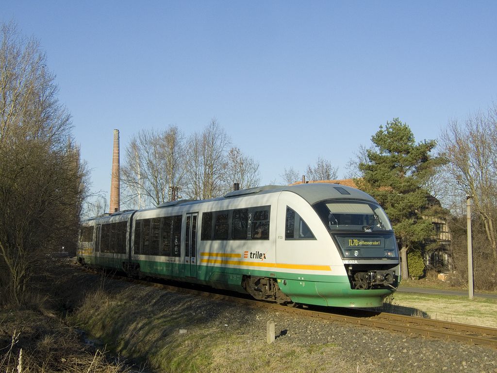 642.302 Vogtlandbahn, prosinec 2015 Varnsdorf-Pivovar Kocour