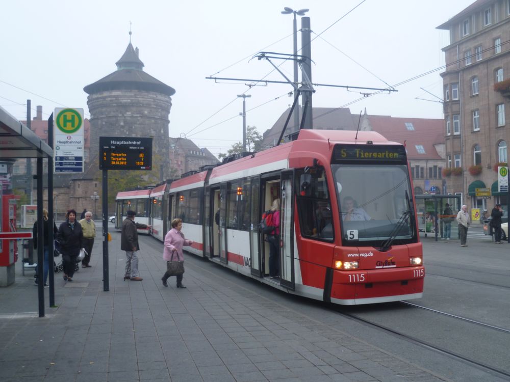 Hauptbahnhof - okletn kdysi vznamn tramvajov uzel.