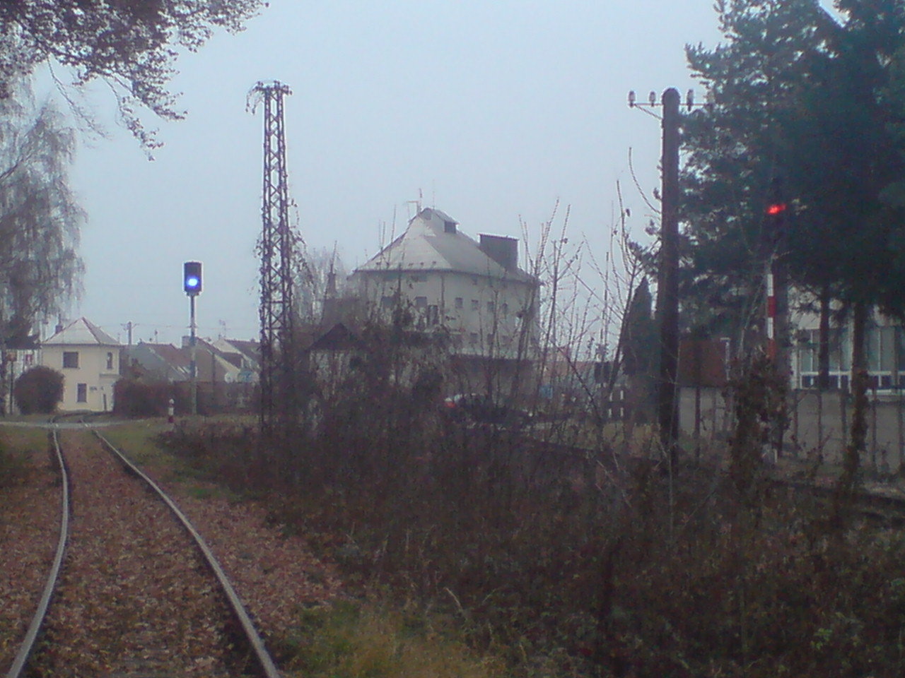 vlevo vlecka vpravo trat Stare mesto - Bylnice
