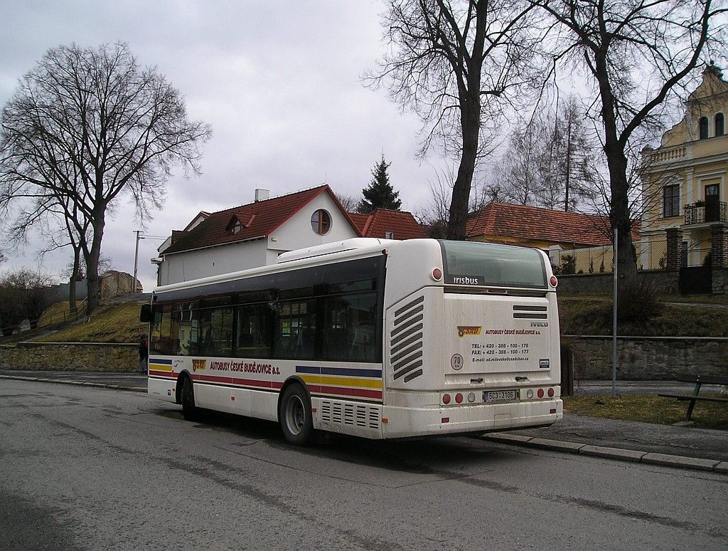Milevsko, autobusov ndra