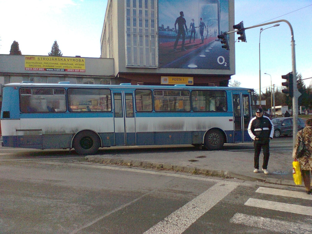 Karosa C734 ako Tesco Bus, Povask Bystrica, 20.12.2012