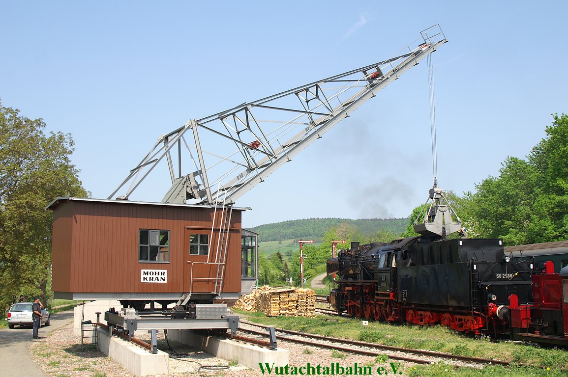 Kohlekran Wutachtalbahn