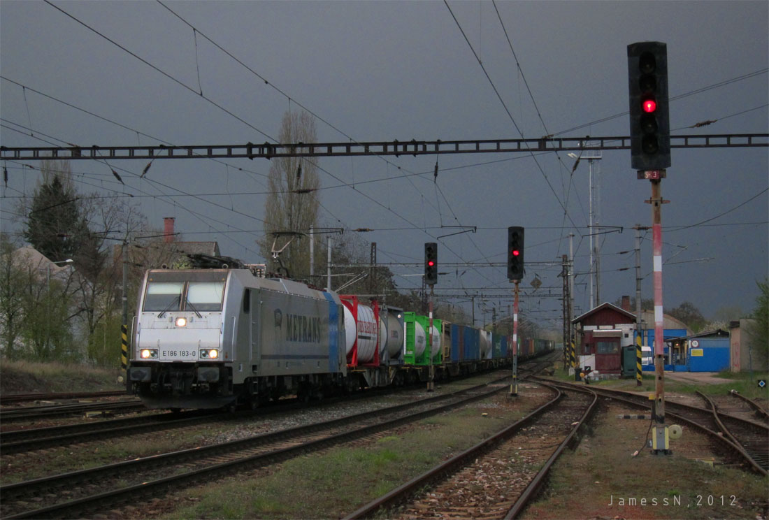 E186.183 s Nex do Rotterdamu, St.1 Praha-Hostiva