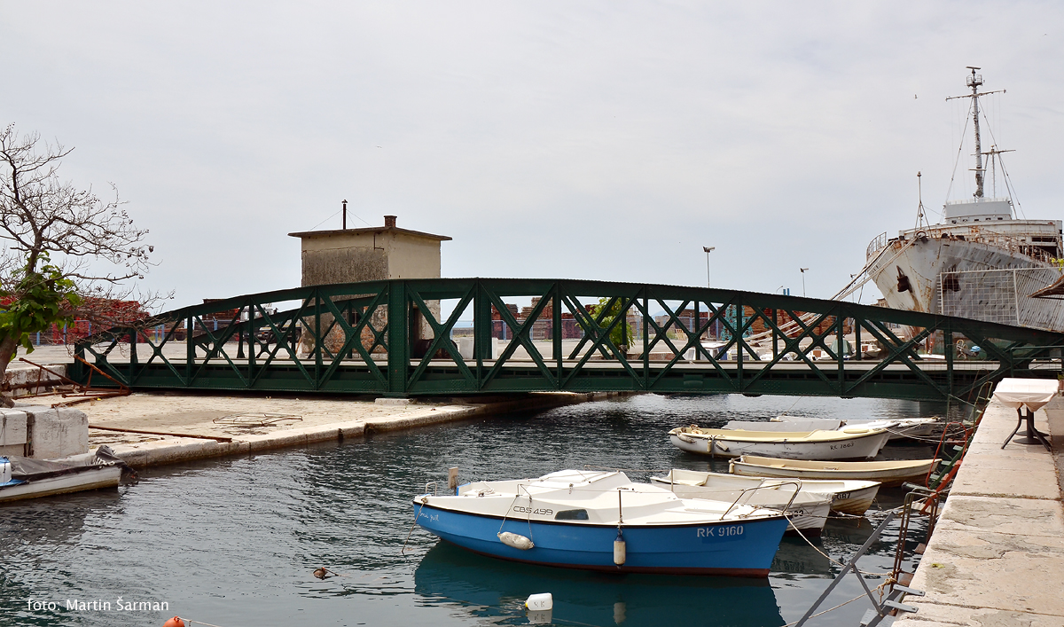 Oton most jedn z vtv vleky v pstavu Rijeka - 10.6.2017