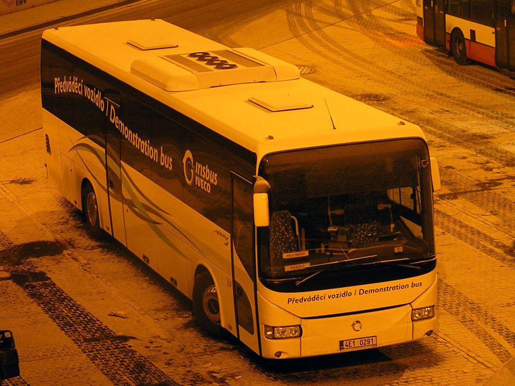 4E1 0291 - Irisbus Arway 12M - 1. nora 2010 - Praha, ern Most