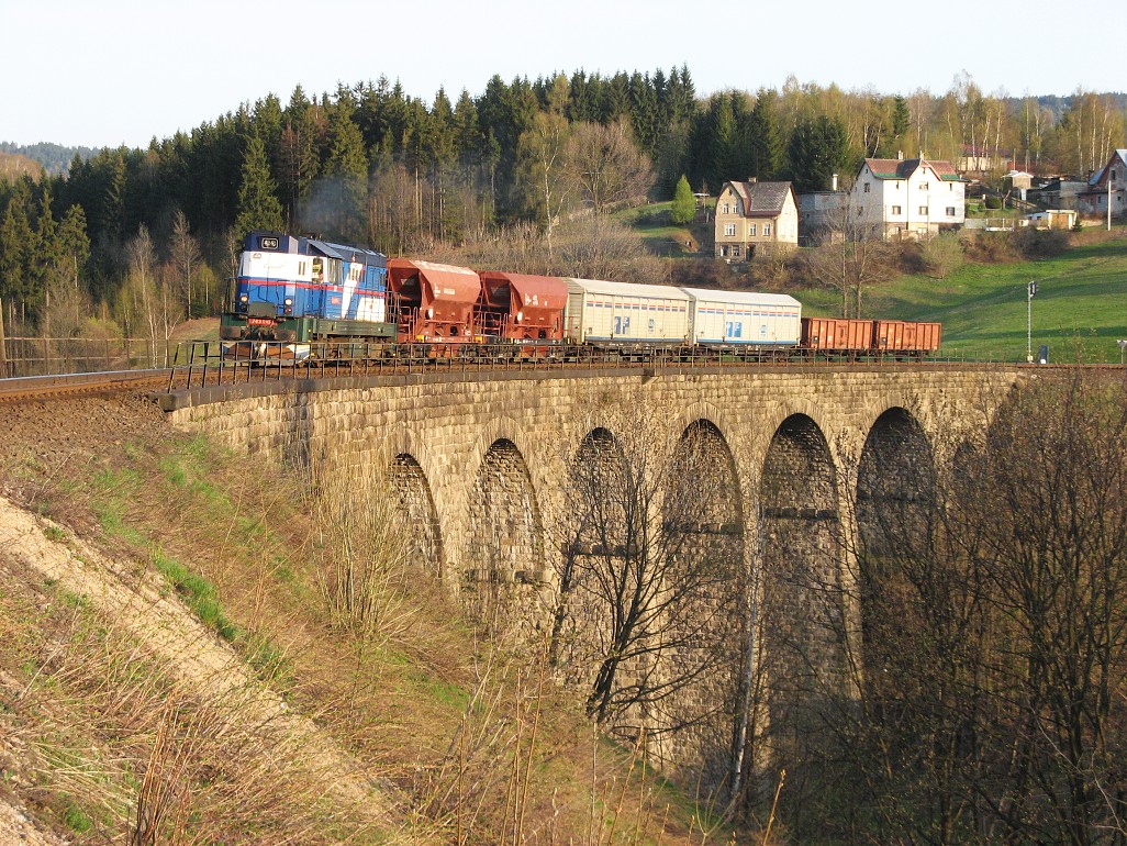 743.010 Smrovka viadukt - 3.5.2006