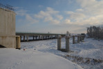 most pes rybnk Kamenn, od severn opry