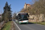 Trolejbus 26Tr . 592 na lince 19 pod Zmekem, ulice V Radicch, Plze, 6.12.2019