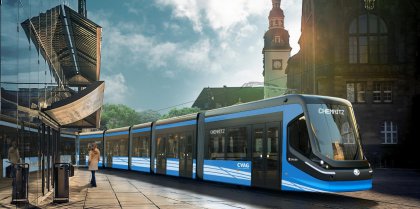Nov tramvaj pro nmeck Chemnitz