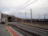 Provizorn stanice Vigo-Guixar.