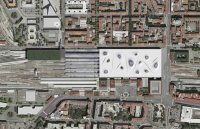 Vizualizace nov stanice Bologna Centrale.