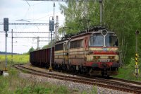 Lokomotivy 230.041+039 provej svj vlak stanic Jihlvka 4. kvtna 2012.