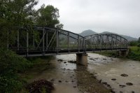 Most na prvn odbon trati Wama - Moldovia pes eku Moldoviu.