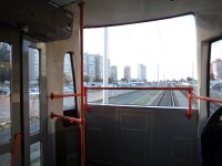 Interir modernizovan tramvaje.