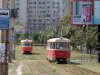 Trolejbusem a tramvaj po Kyjev