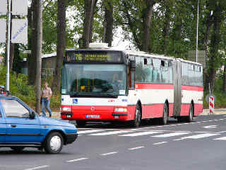 B961 s celem pro DP  provozujici Citybusy