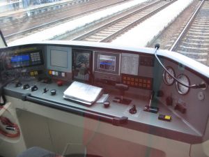 Kabina strojvedouc�ho