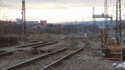 Praha-Zahradn msto 8.3.2019: koleje na most V Korytech zstaly kvli odjezdu jebu, ztra zmiz