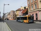 Ev. . 89 (Solaris Trollino 12 AC) s novou CVR v ulici Olomouck.