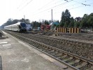 Praha-Klnovice, vlak LE u peruen koleje.