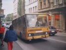 Vz 320 z prvn vrky voz ve starm mstskm ntru (8/2000)