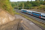 Nutn pravy zezu trati pro vstavbu chodnku z Broumarsk ul. na nstupit smr Koln v Kyjch.