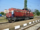 Motorov loko 55.033-5 pi posunu v Blagoevgradu