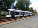 Posledn dodan Variobahn ve smyce Platz der Einheit pi vluce do Babelsberg