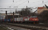 Vlakov s ppen 110 029 v Hostivai.