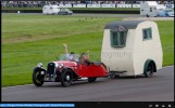 GB 1950 - Morgan Three-Wheeler Towing a 1948 - Bristol Wing Caravan