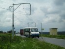 Ken silnice . 137 s trat Tbor - Bechyn mezi Sudomicemi a Bechyskou Smol.