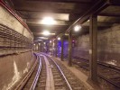 Tmto tunelem jezdily do roku 1970 vlaky smr Richard-Wagner-Platz