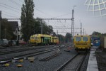 Dv vkonn podbjeky vedle sebe (Unimat 06-16/4S Strabag a 08-475/4S Skanska), uhnvesk zhlav 