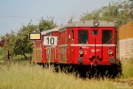 M131 1228 na konci zvltnho vlaku v Cerekvici n/L zastvka