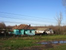 rumunsk venkovsk obydl podl trat