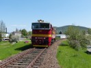750-308 jzdy s nmckmi nvtvnky po zruen trati v Lbau 8.5.2016 foto-M.ich 