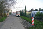 nejjinj msto tramvajov st - konen vraov zastvka Leimen Friedhof v Heidelbergu