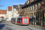 esslingensk trolejbus u ndra Obertrkheim na okraji Stuttgartu