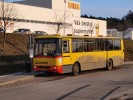 Pjezd autobusu na konenou zastvku v Tn