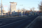 Valchask ulice, v pozad "ehlika"