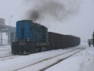 Odjezd Rn 44 055 z Moravskch Budjovic 18.2.2010(foto Pavel Valenta)