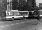 Trolejbusy na provizornm odstavnm parkoviti ped lihovarem (331, 334, 318)