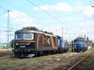 181.077-9 + SM42-2414 + EU07-308 / Kutno / 21.07.2014