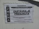 Oznmen o pesunut zastvky (ale "vluka Zbraslav?")