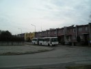 Hromdkova ulice a opt viditeln blzkost obou mst, za autobusem Sezimovo st, vlevo Tbor :-)