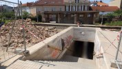 Plze: zbouran Doubravka 2.7.2015